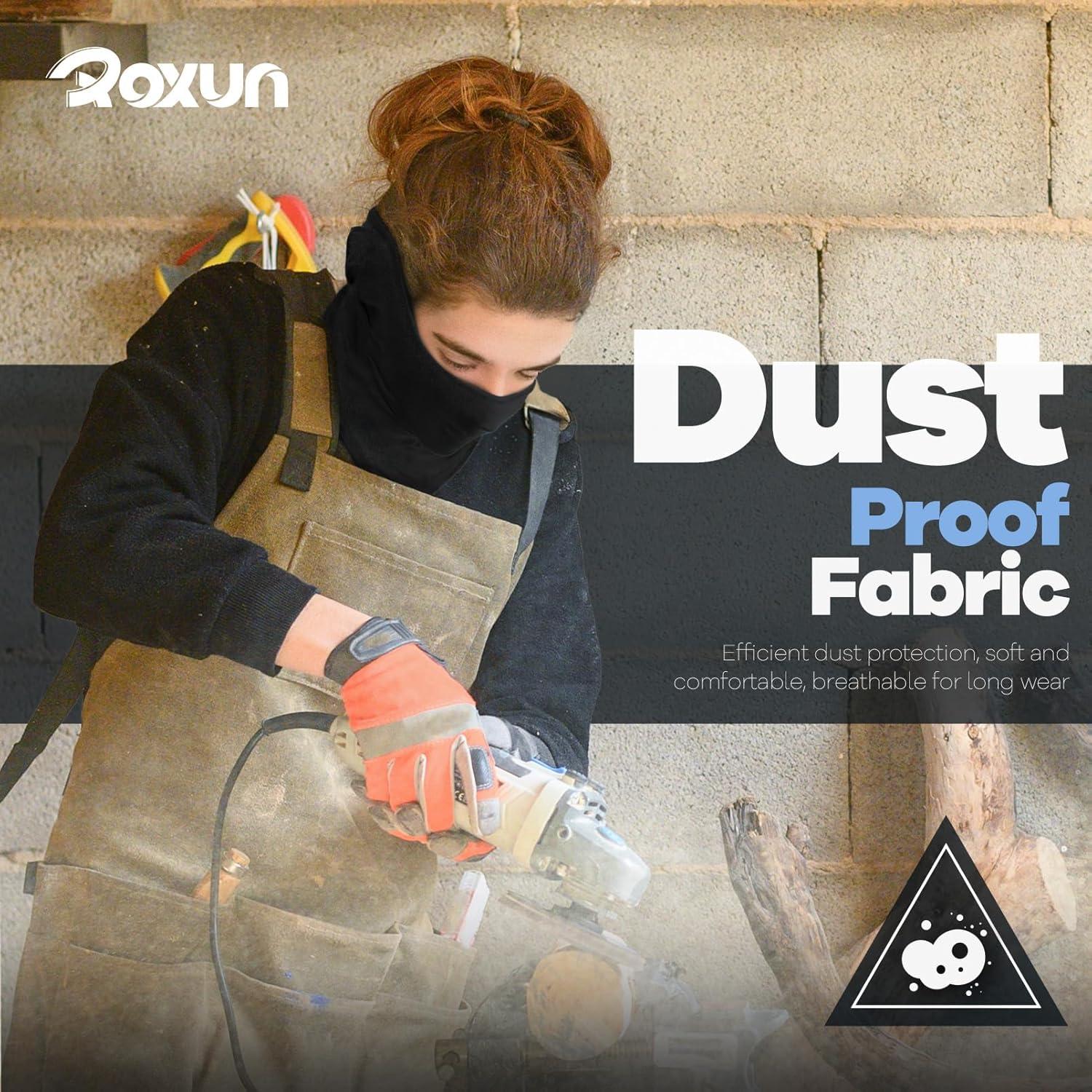 imageBalaclava Ski Mask 5 Pack Neck Gaiter Motorcycle Scarf Summer Cooling UV Protector MenWomenBlackskullnavy Bluearmy Greendark Gray