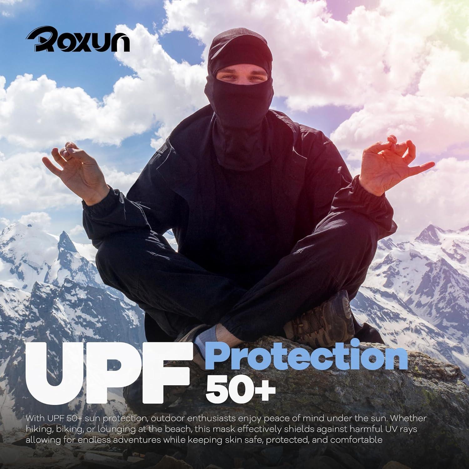 imageSki Mask Balaclava Shiesty Motorcycle Football Windproof UV Protector Cooling for MenWomenFluorescent