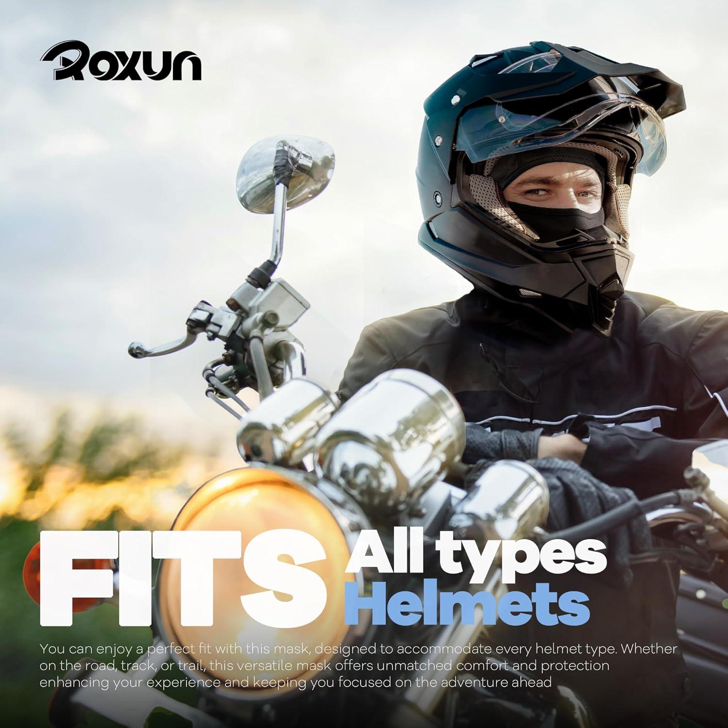 imageSki Mask Balaclava Shiesty Motorcycle Football Windproof UV Protector Cooling for MenWomenRose Red