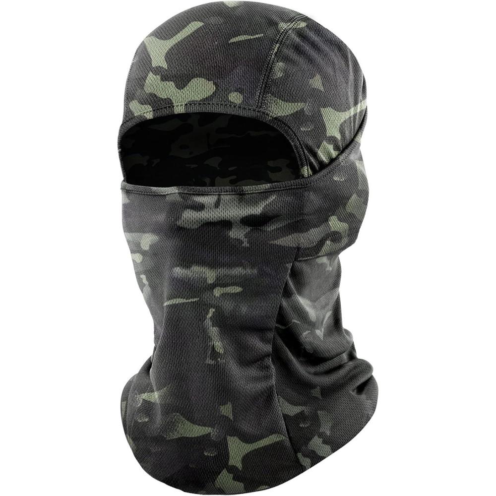 imageSki Mask Balaclava Shiesty Motorcycle Football Windproof UV Protector Cooling for MenWomenInk Camo