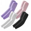 4 Pairs - Black+white+purple+pink