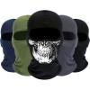 Black+skull+navy Blue+army Green+dark Gray