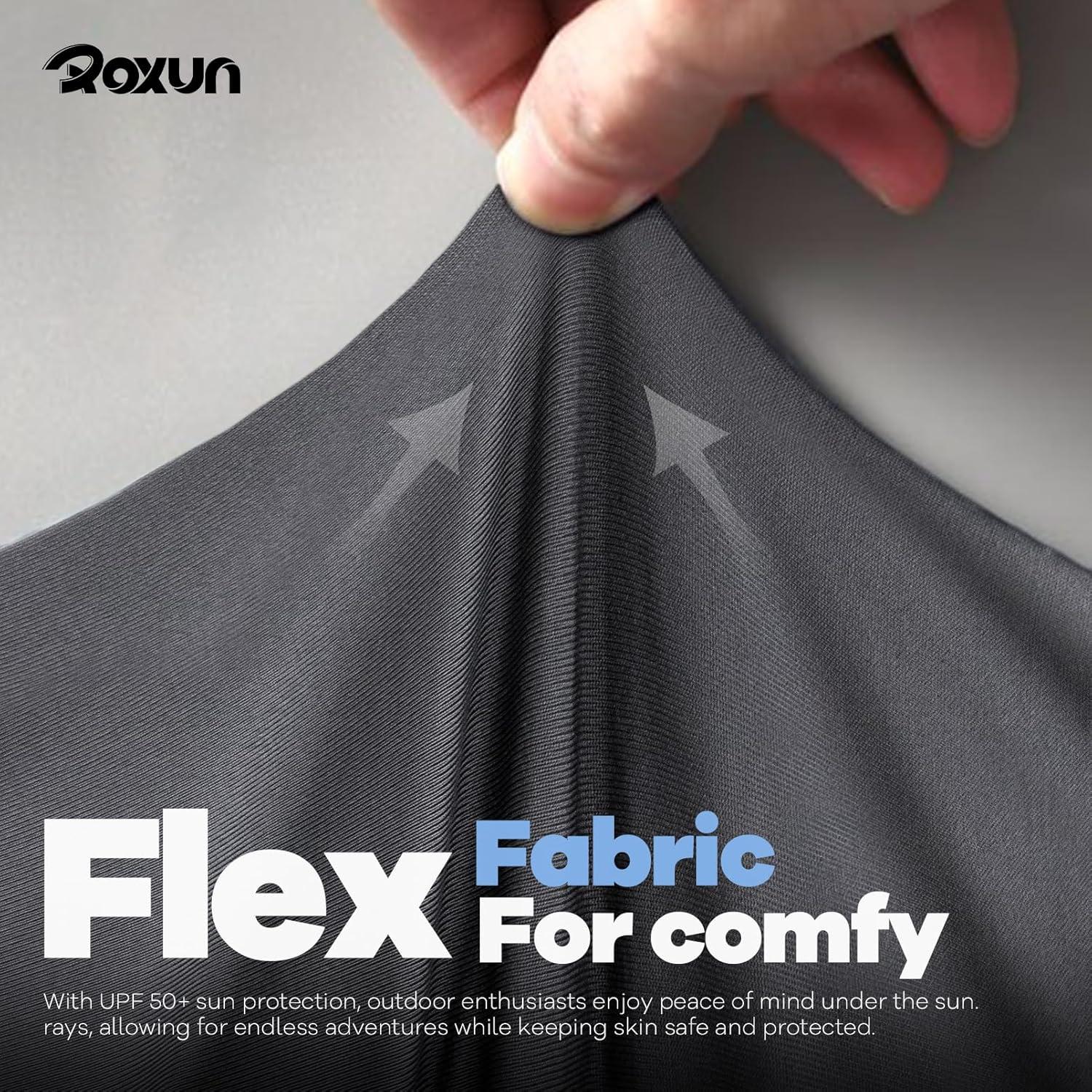 image4 Pack Neck Gaiter Cooling Breathable Face Mask UV Protection Scarf Hiking Bandana for MenWomenBlackgraynavyarmy Green