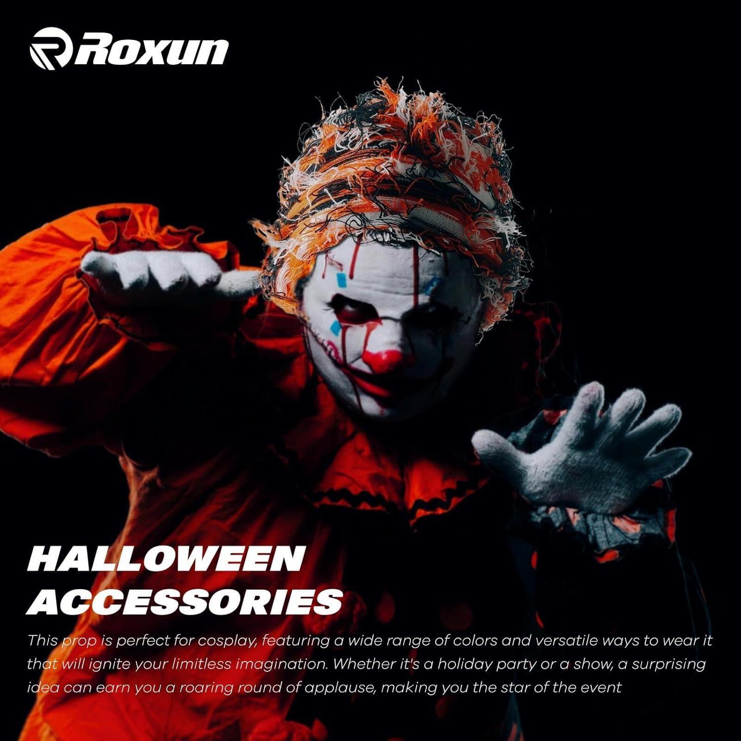 imageDistressed Ski Mask Balaclava Yeat Shiesty Fluffy Knitted Full Face Mask for MenWomenRed Blue