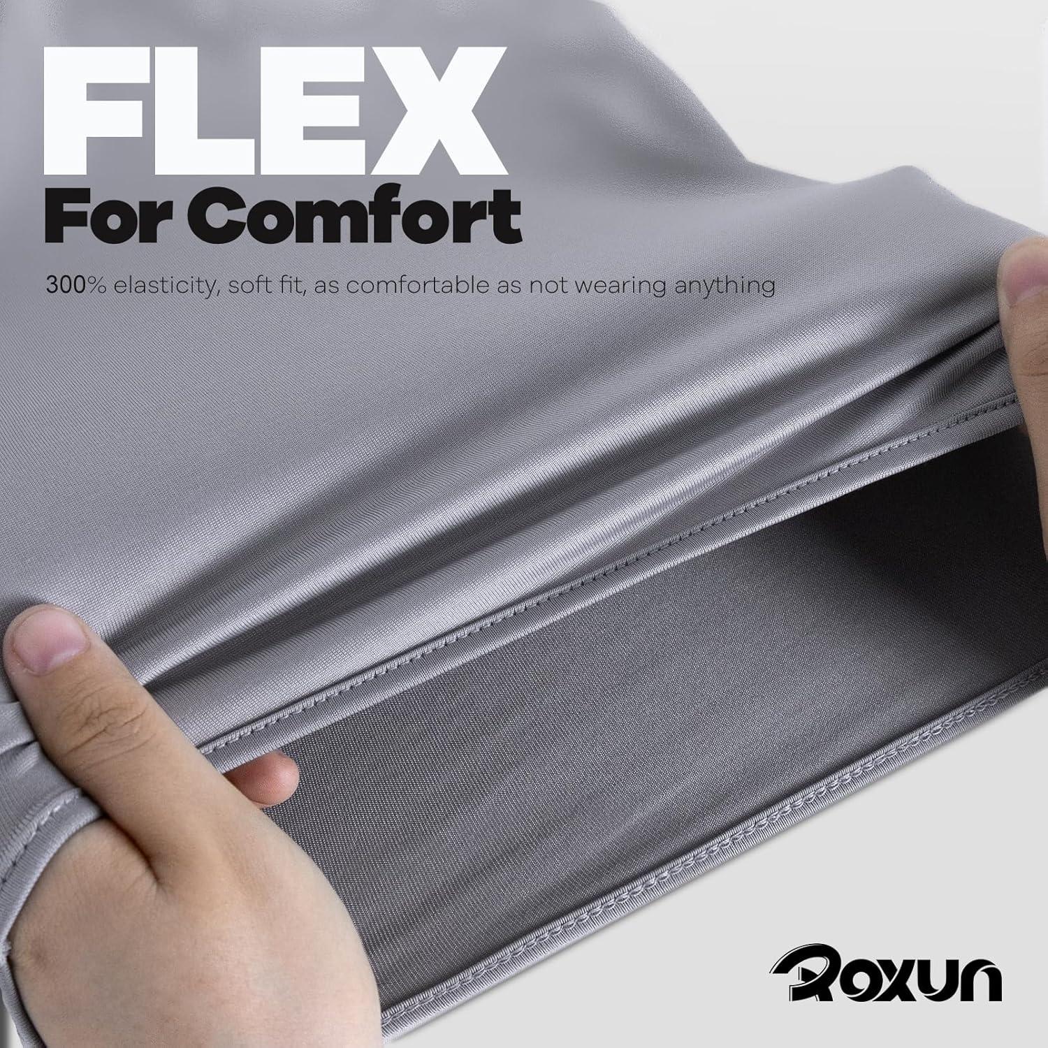 imageSki Mask Balaclava Shiesty 2 Pack Neck Gaiter Motorcycle UV Protector Cooling for MenWomenLight Bluelight Gray