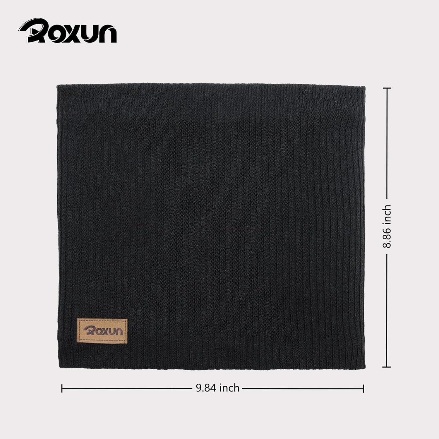 imageWinter Neck Gaiter Neck Warmer Cover Ski Gaiters for MenWomen Fleece Thick Elegant StylishNavy Blue