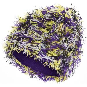 Distressed Beanie, Fuzzy Shiesty Yeat Warm One Size for Men Women Winter Fashion Knit Cap(Yellow Purple Mixed)