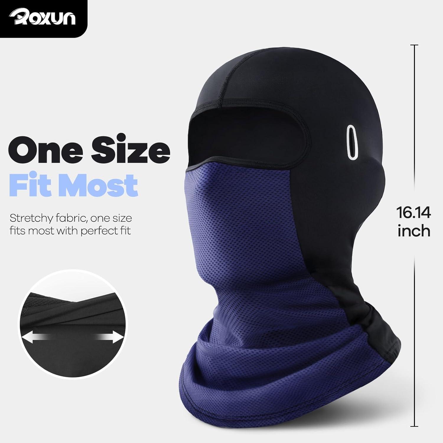 image:imageBalaclava Cycling Face Mask Summer Cooling Ice Silk Mesh Moto Sun Protection Ski for Men WomenWhite