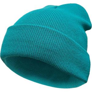 V043 Bonnet d&rsquo;hiver en tricot pour homme et femme Bonnet d&rsquo;hiver Bonnet de sport Bonnet de sport en tricot thermique doux respirant classique unisexe(43 bleu)