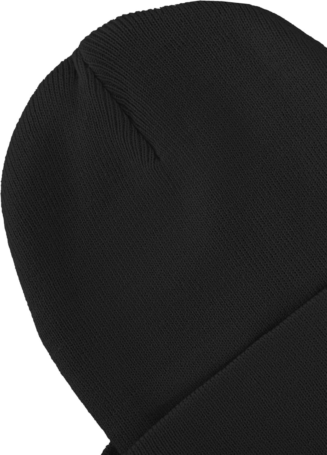 imageZSUN Bonnet en tricot dhiver unisexe multicolore hiver cod 7252Noir