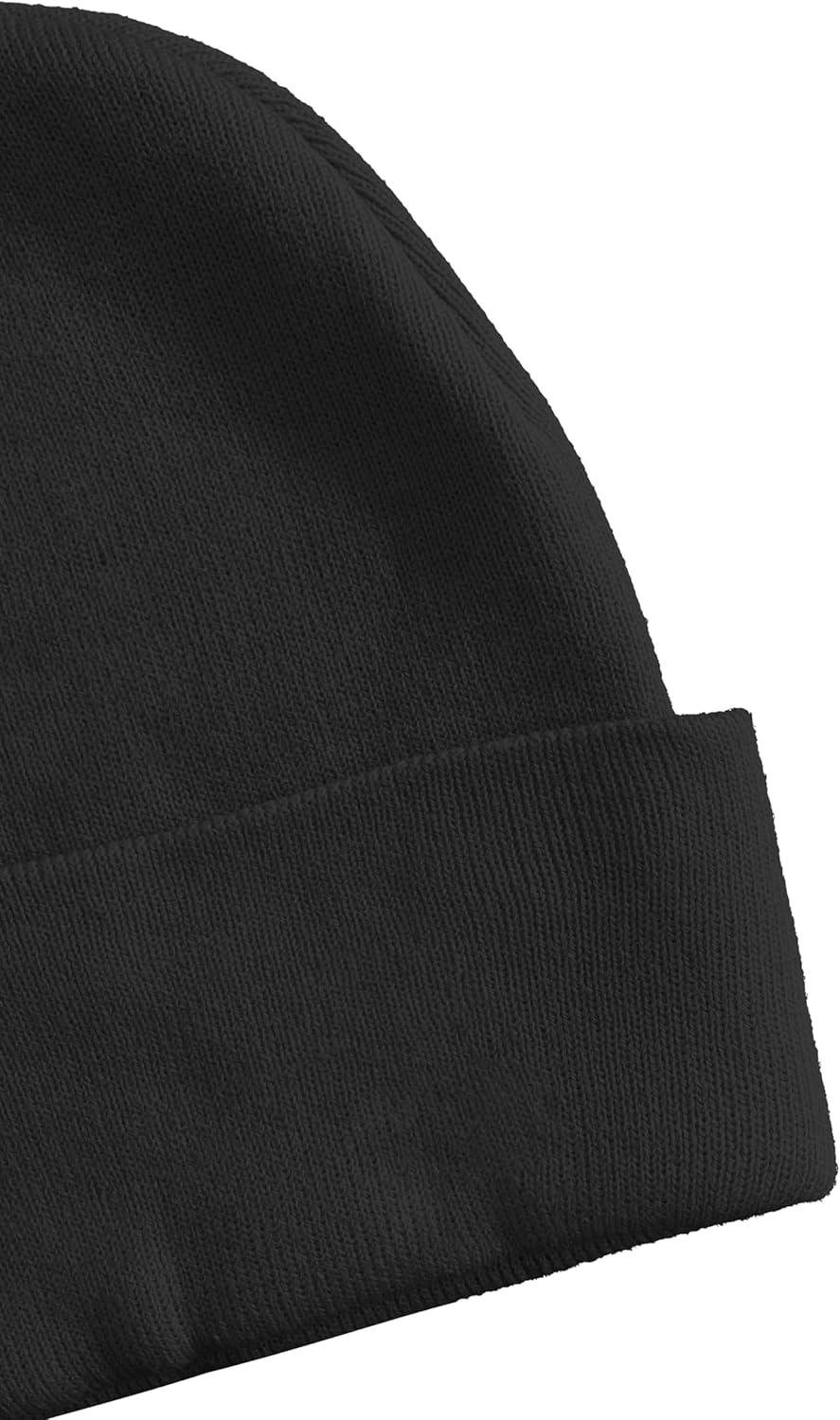 imageZSUN Bonnet en tricot dhiver unisexe multicolore hiver cod 7252Noir