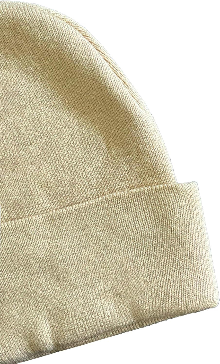 imageZSUN Bonnet en tricot dhiver unisexe multicolore hiver cod 7252beige