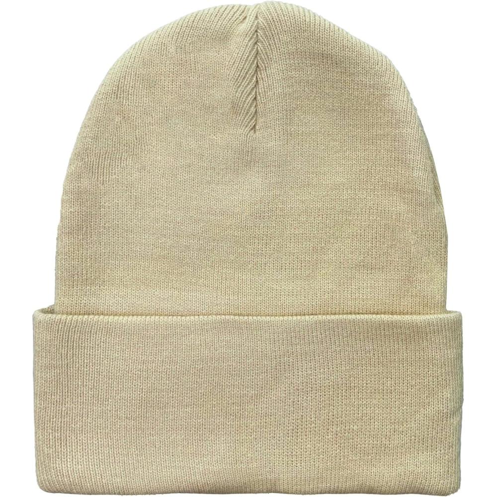 imageZSUN Bonnet en tricot dhiver unisexe multicolore hiver cod 7252beige