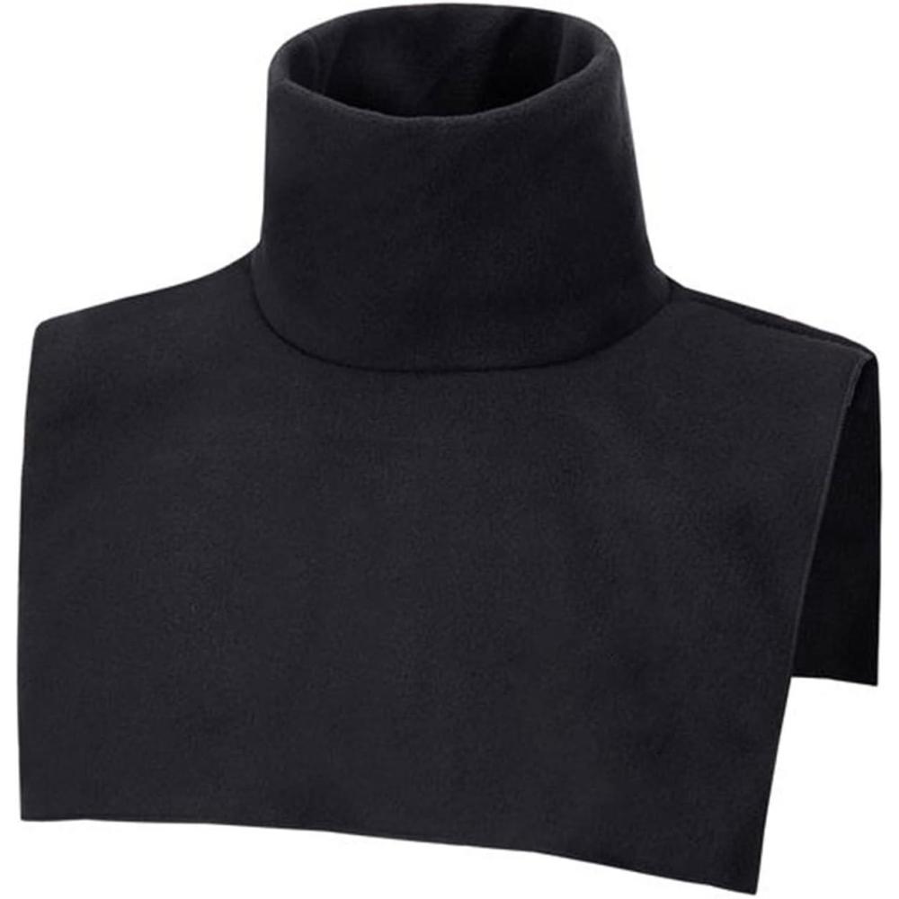 imageUnisexe paule Cache Cou Polaire Coupe Vent Pour Hommes Femmes Faux Col Roul Demi Col Couvre paule lastique Gutre Hiver Thermique Multifonctionnel