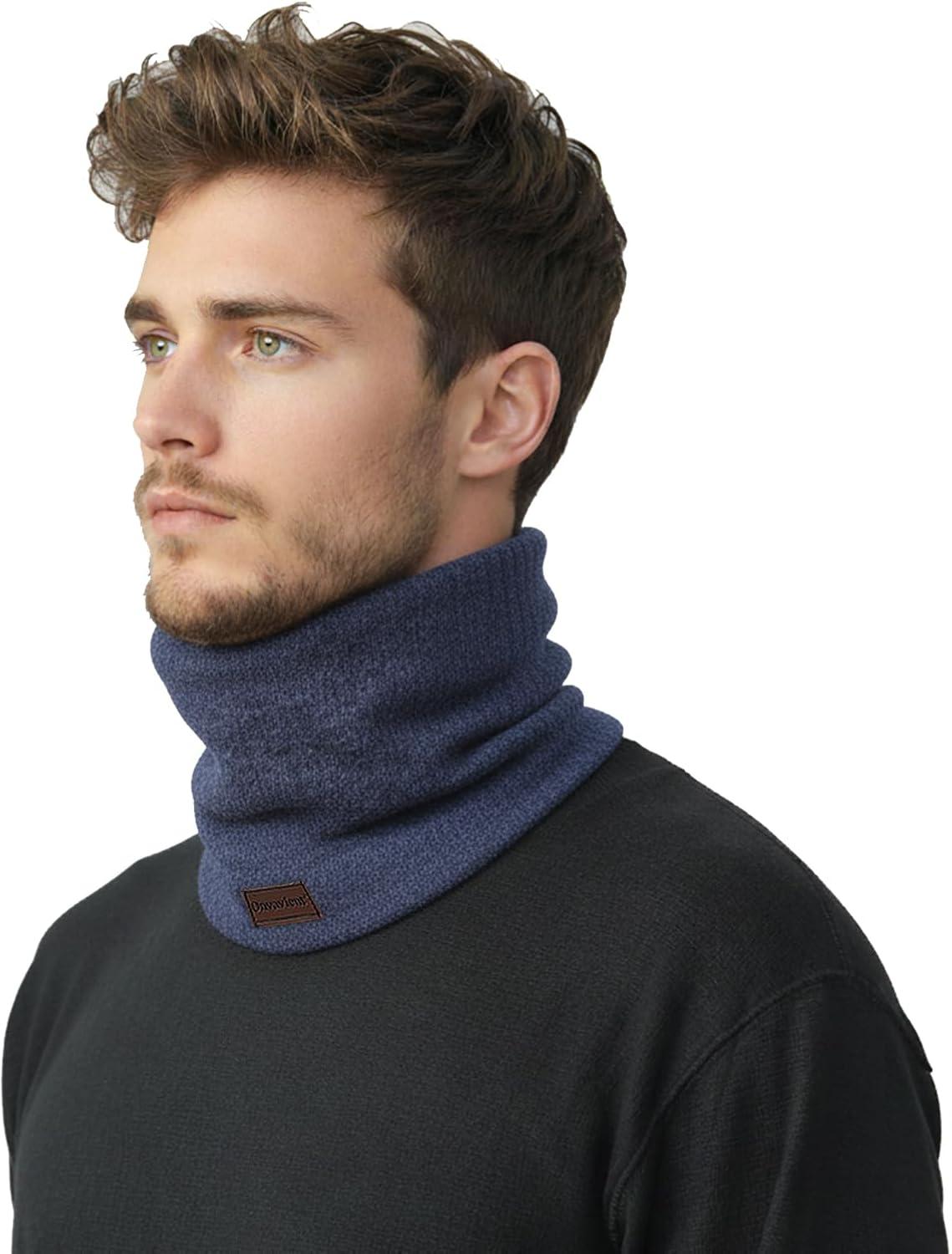 imagecharpe Hommes Hiver Tubulaire Foulard Ski Chaud Cache CouCou Hiver charpe Coupe Cagoule Cachelastique pais Doux Fleece Echarpe Hommes et FemmesCou Gaiter MasqueType1violet