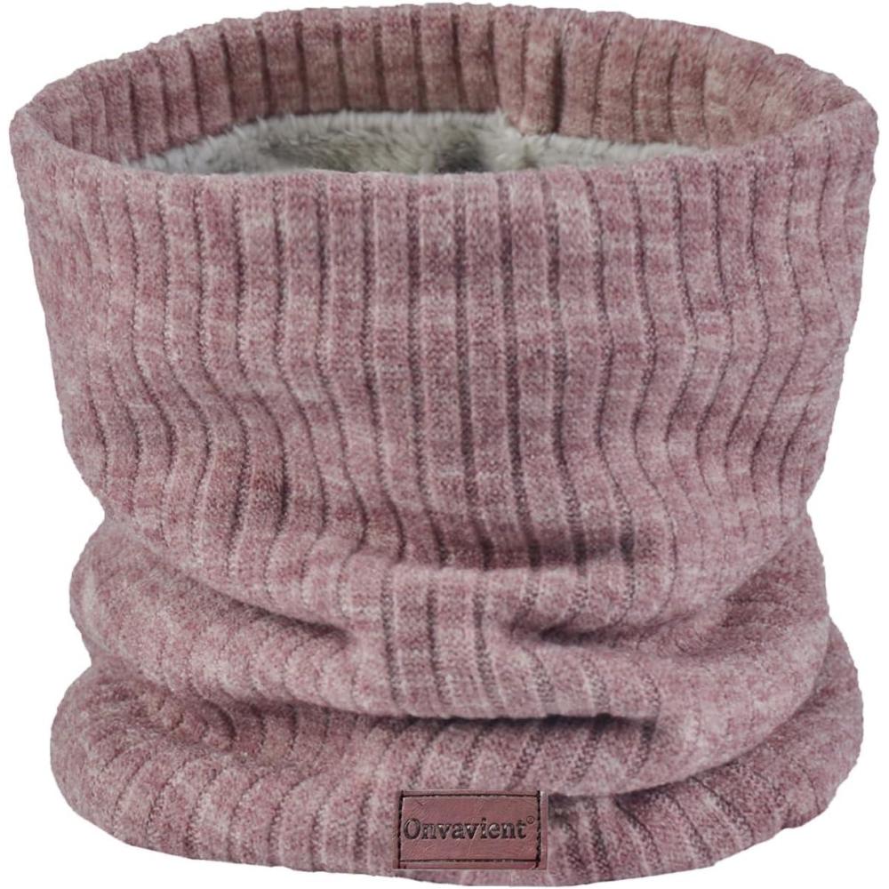 imagecharpe Hommes Hiver Tubulaire Foulard Ski Chaud Cache CouCou Hiver charpe Coupe Cagoule Cachelastique pais Doux Fleece Echarpe Hommes et FemmesCou Gaiter MasqueType2rose