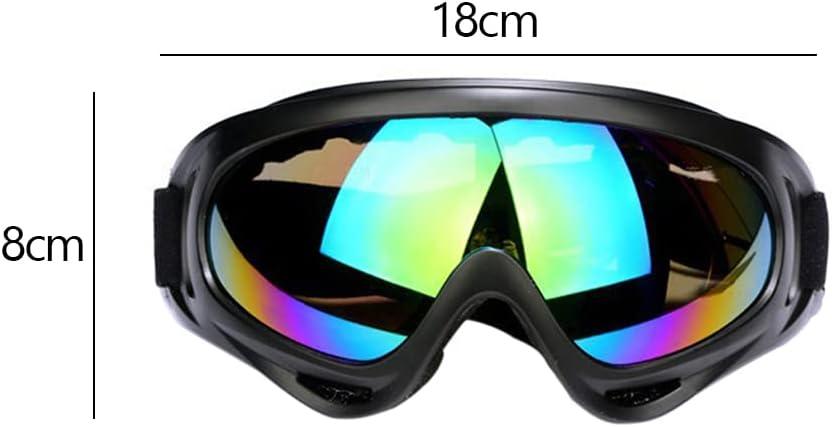 imageLunettes de Ski Masques Snowboard Masque de Ski Lunettes de Moto Masque de Ski Pro Antibue Lunettes de Ski Moto Lunettes de Protection Pour Moto Ski Vlo Pche UV Protection Unisex