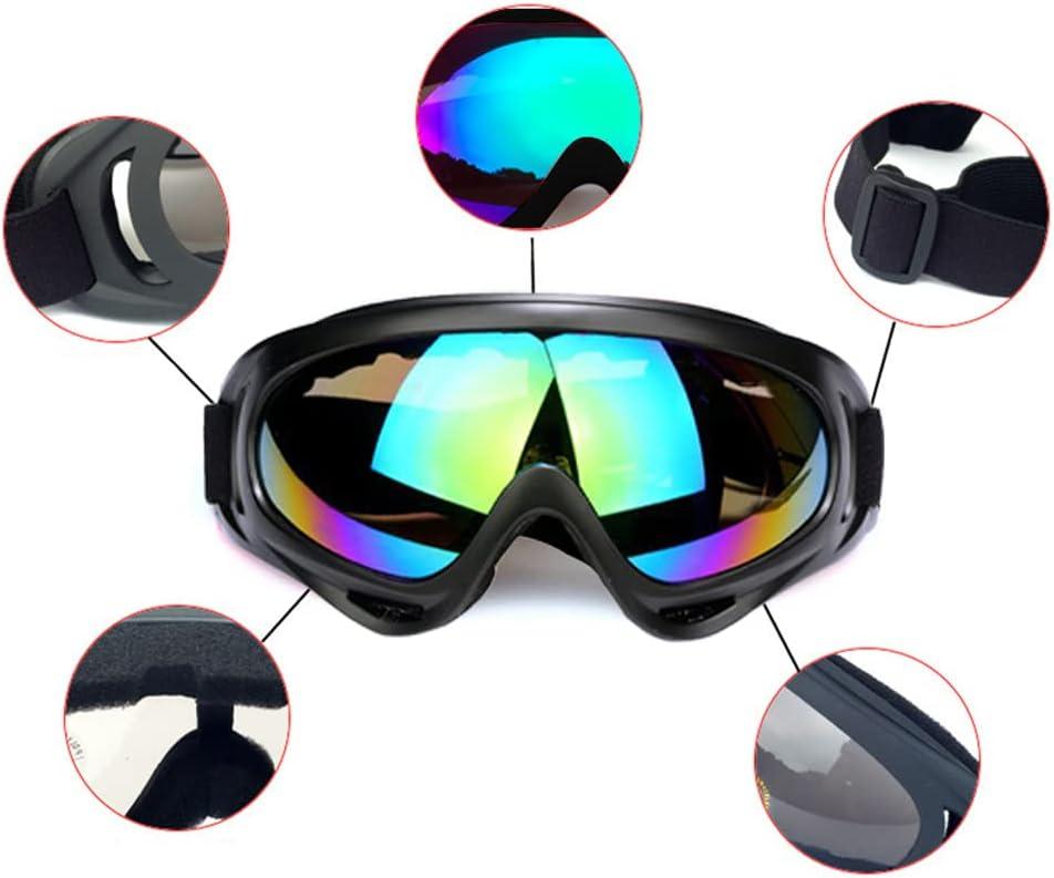 imageLunettes de Ski Masques Snowboard Masque de Ski Lunettes de Moto Masque de Ski Pro Antibue Lunettes de Ski Moto Lunettes de Protection Pour Moto Ski Vlo Pche UV Protection Unisex