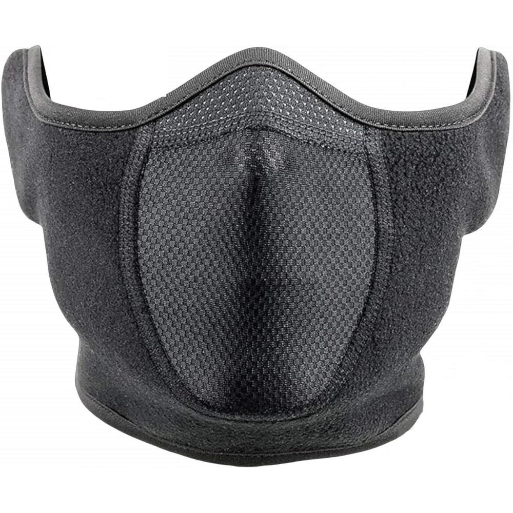 imageDemi Masque Coupe Vent Masque de Ski avec Cache Oreilles rglables pour Homme et Femme pour lhiver et la Course Pied pour Moto vlo Ski Snowboard randonne activits de Plein air