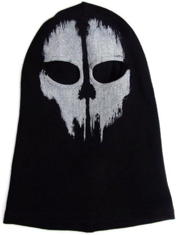 imageCOD Masque fantme Crne Cagoule MW2 Costume de squelette Tte complte Ski Snood Mask Knitted Windproof Warmers Casque pour vlo skateboard moto snowboard sports de plein airStyle 2