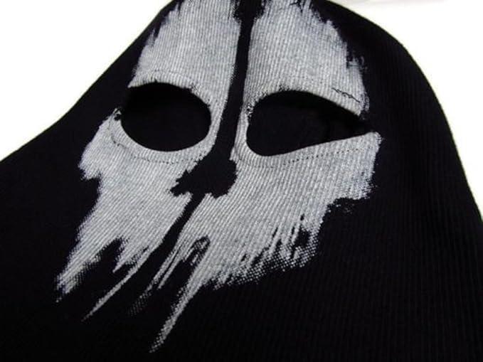 imageCOD Masque fantme Crne Cagoule MW2 Costume de squelette Tte complte Ski Snood Mask Knitted Windproof Warmers Casque pour vlo skateboard moto snowboard sports de plein airStyle 2