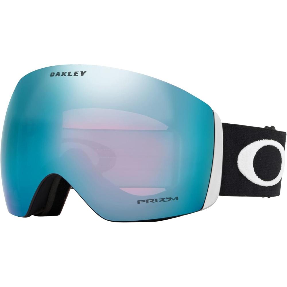 imageOakley Flight Deck Masque de ski Mixte lot de 1Matte BlackPrizm Sapphire Iridium