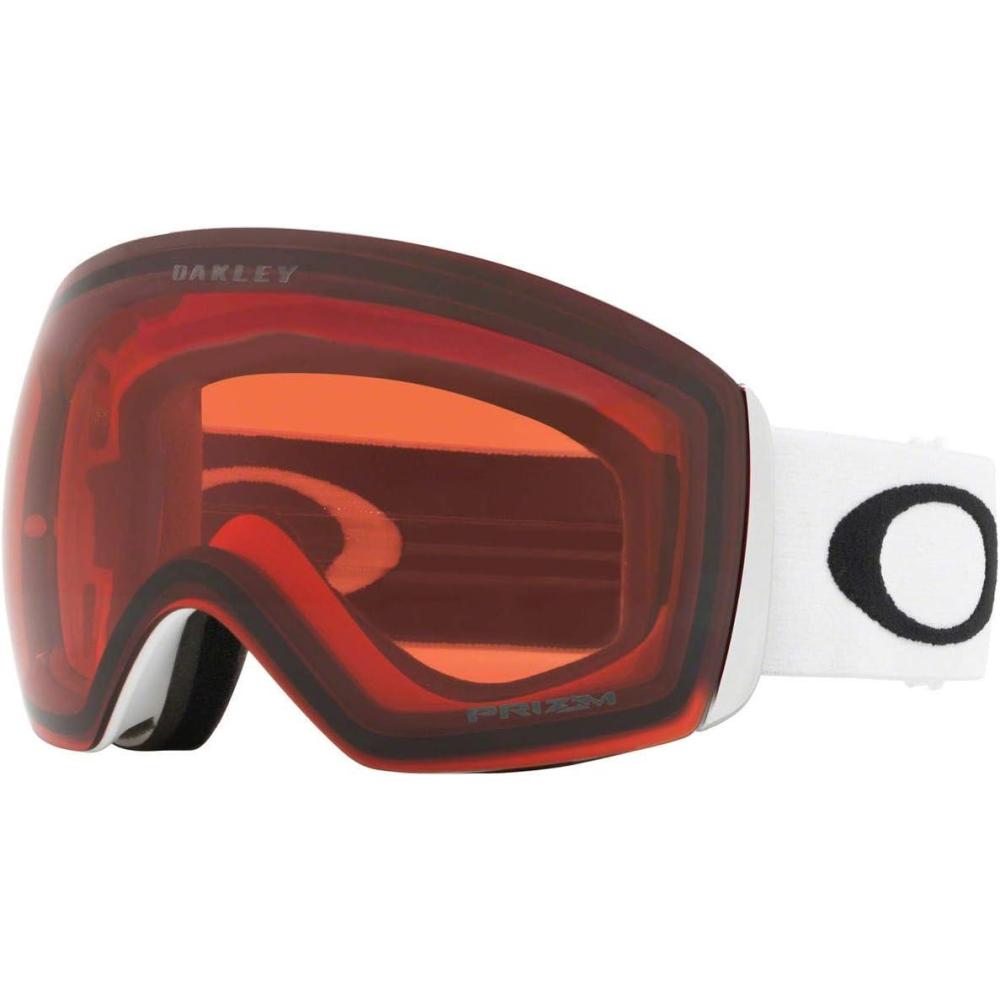 imageOakley Flight Deck Masque de ski Mixte lot de 1Matte WhitePrizm Rose