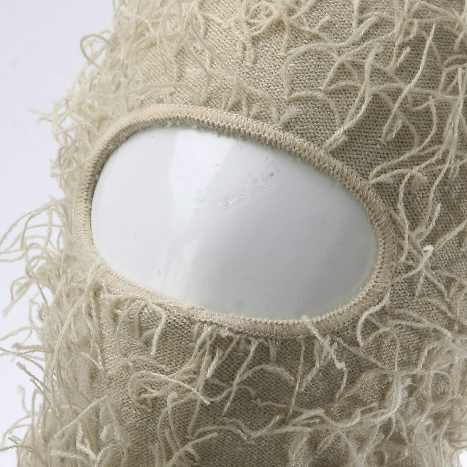 image:imageCagoule coupevent coupevent pour homme et femme chapeau tricot accessoire de costume cagoule en dtresse pour le skibeige