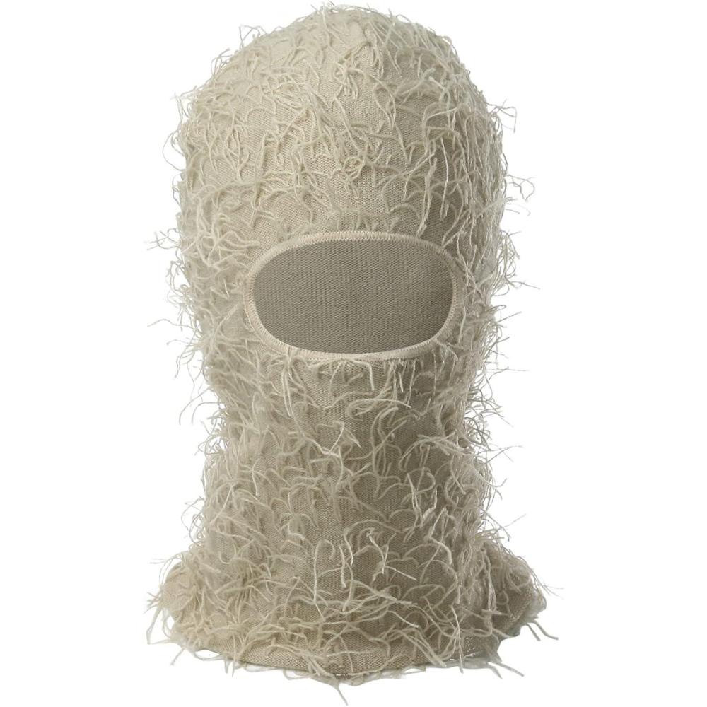 image:imageCagoule coupevent coupevent pour homme et femme chapeau tricot accessoire de costume cagoule en dtresse pour le skibeige