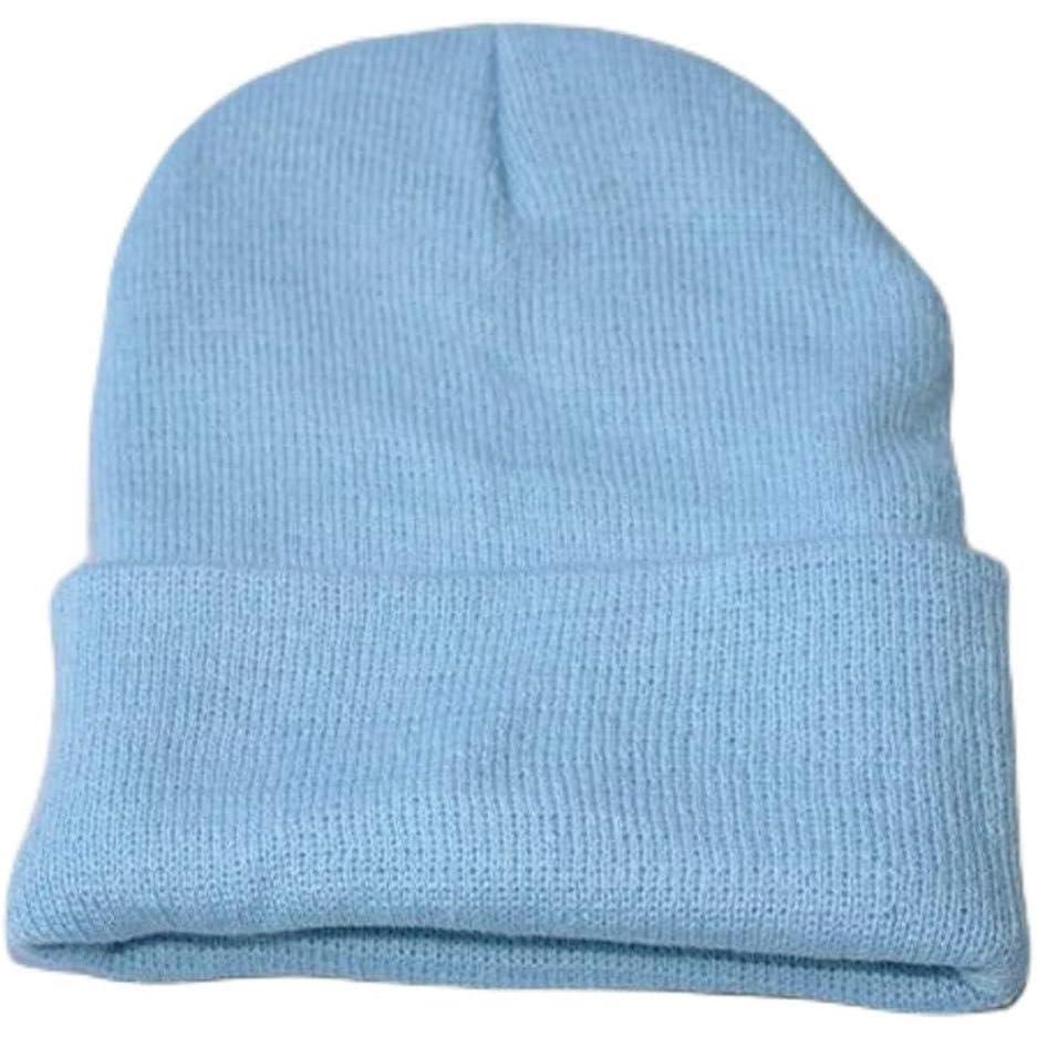image:imageBonnet de ski chaud unisexe tricot 2026Bleu Clair