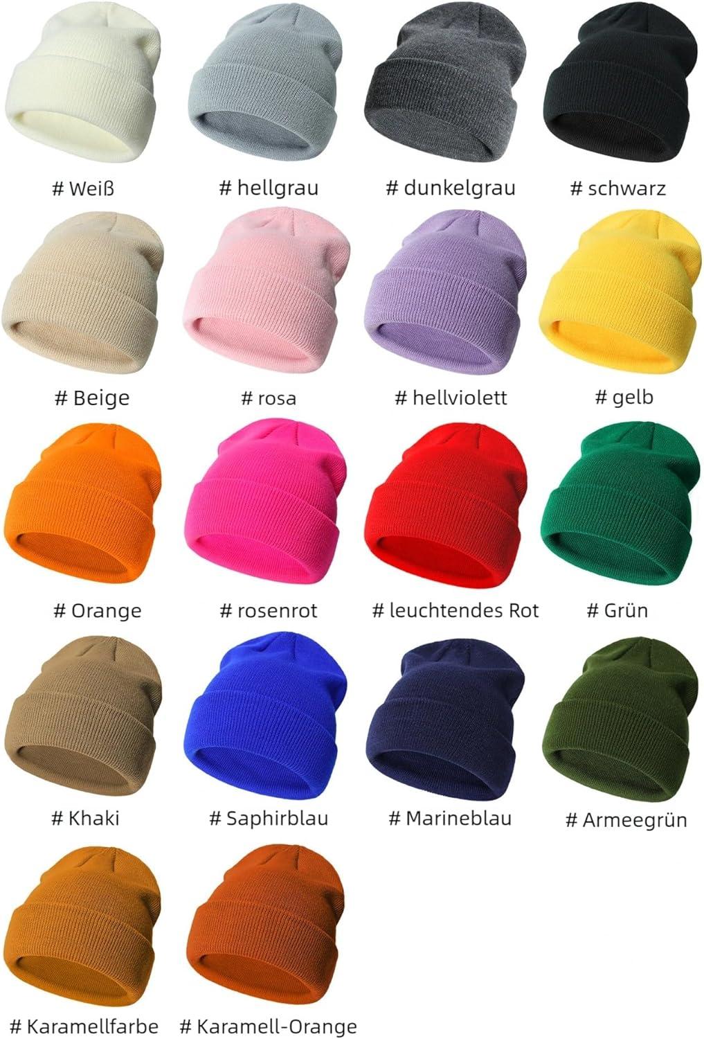 image:imageBonnet dhiver pour bb et enfant Tricot doux Unisexe Pour bb garon et fille de 3 mois 6 ansOrange 01