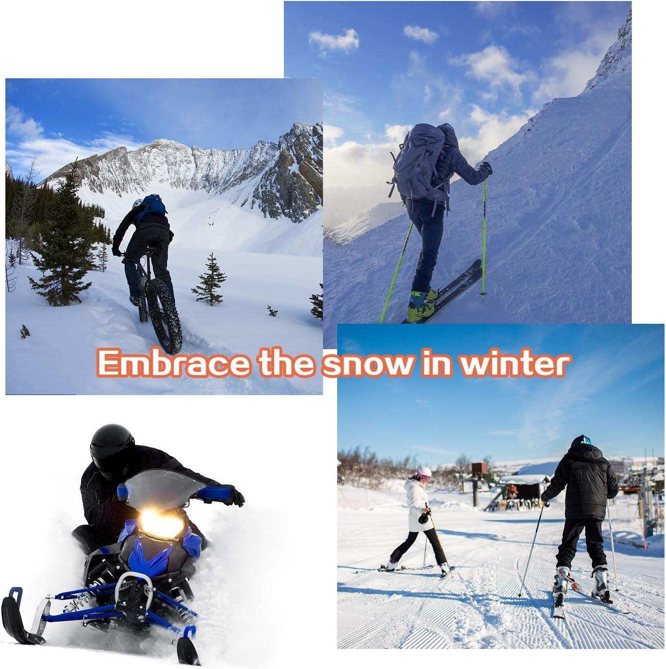 image:imageWinter Bonnet Bonnet Balaclava en Tricot avec CacheCou Flexible Masque Unisexe CoupeVent Ski Chaud pour Sports de Plein AirBleu Marin