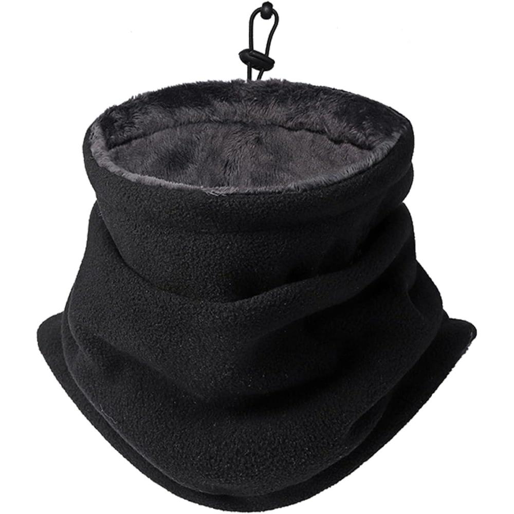 image:imageTour de Cou Homme Femme Cache Cou Cou Hiver charpe Coupe Cache Cou Homme Vent Ski lastique pais Doux Maille Doublure Polaire Neck Warmer Respirant Moto Cyclisme Ski Randonne Course Pied