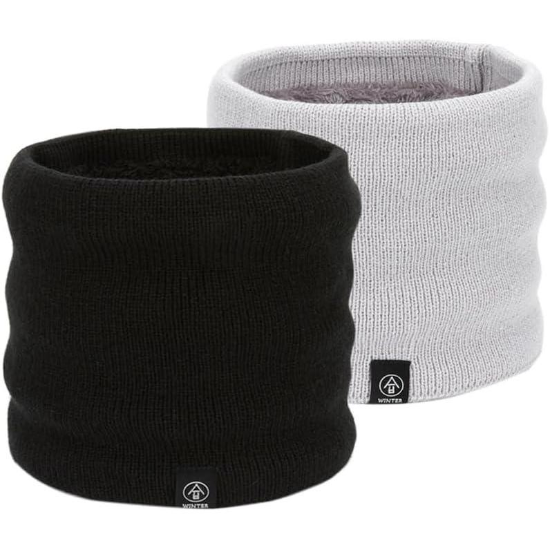 image:imageTube de cou dhiver pour homme et femmecharpe bouclemasque facialcoupeventcharpe circulaire en polairepour le sportlextrieurle vlole skile joggingAanoirgris